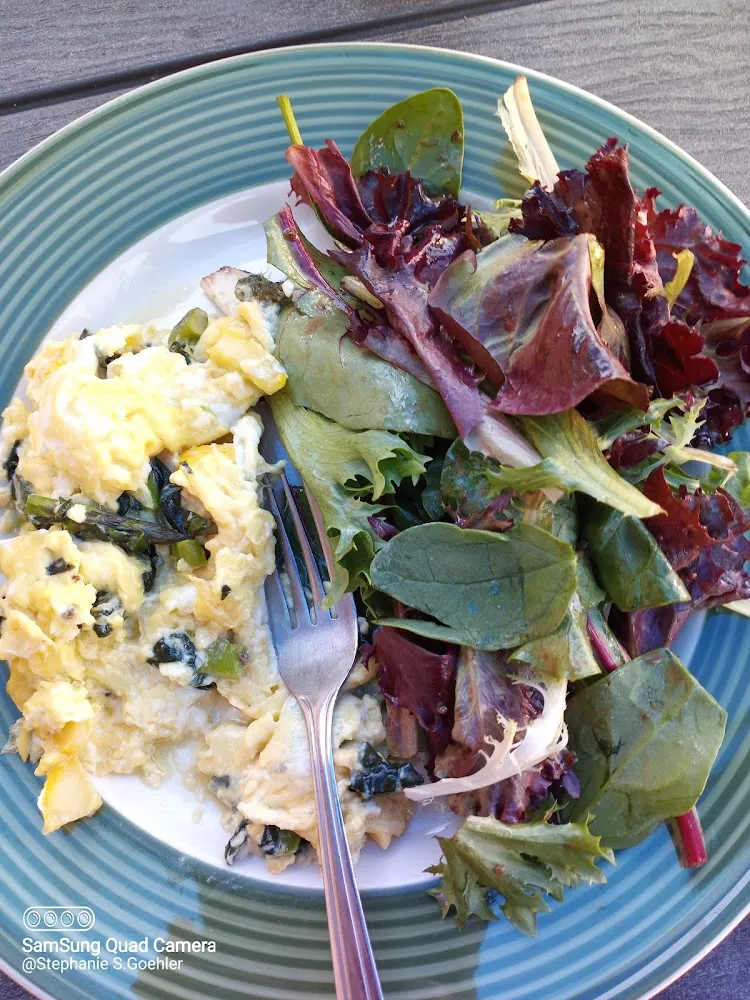 Veggies Egg Scrambled Eggs